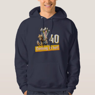 Chipmunk Birthday Candles Hoodie