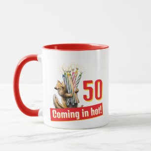 Chipmunk Birthday Candles Mug