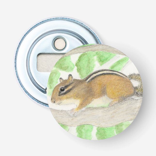 Chipmunk Bottle Opener (Front)