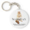 Chipmunk Cafe Logo Keychain