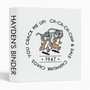 Chipmunk Chaos Crew Binder