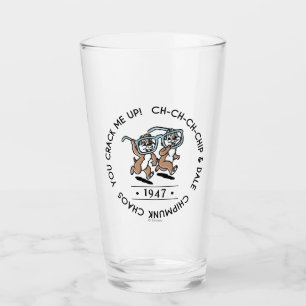 Chipmunk Chaos Crew Glass