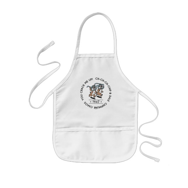 Chipmunk Chaos Crew Kids Apron (Front)
