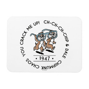 Chipmunk Chaos Crew Magnet