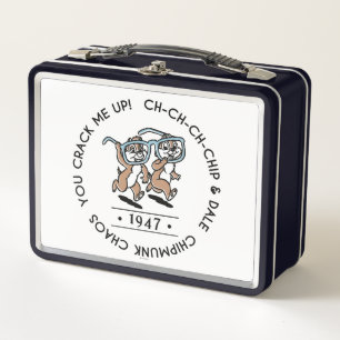 Chipmunk Chaos Crew Metal Lunch Box