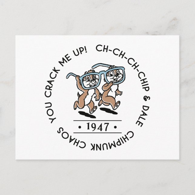 Chipmunk Chaos Crew Postcard (Front)