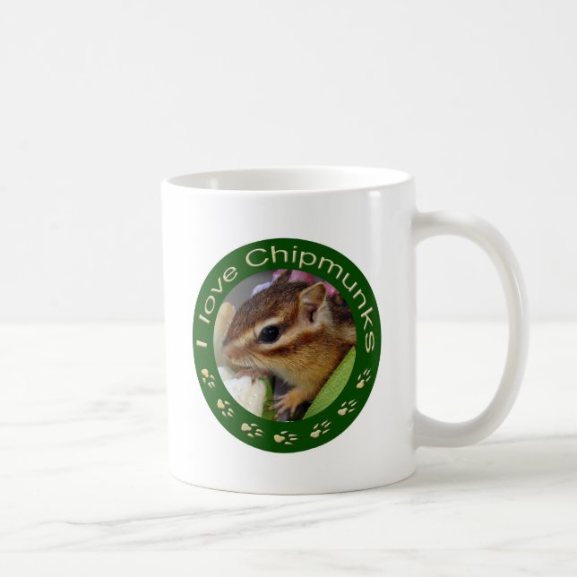 Chipmunk_ Circle_3 Coffee Mug (Right)