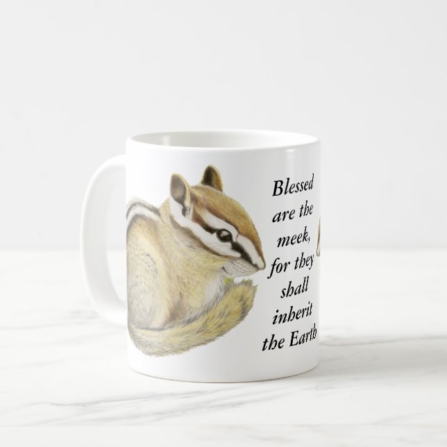 Chipmunk Coffee Mug (Front Left)