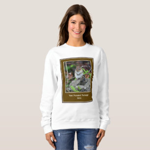 Chipmunk Create Your Own Quote Personalized Sweatshirt