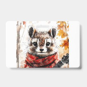 Chipmunk Guitar Melody Badge