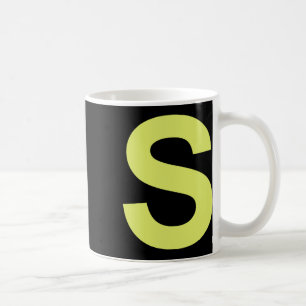 Chipmunk Halloween Carnival Group Costume Letter S Coffee Mug