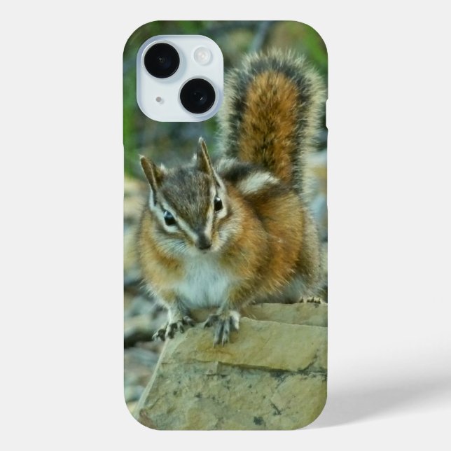 Chipmunk in Glacier National Park Case-Mate iPhone Case (Back)