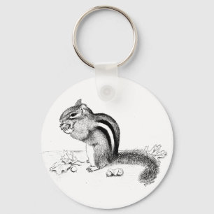 Chipmunk Keychain