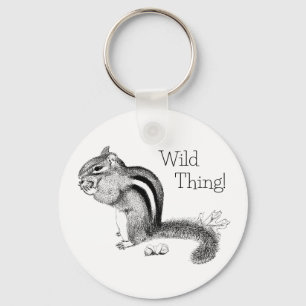 Chipmunk Keychain
