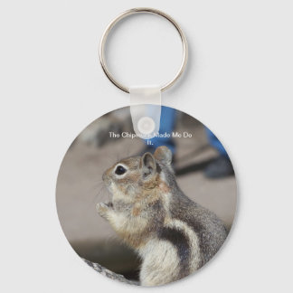 Chipmunk Keychain