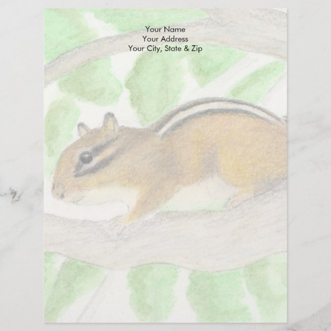 Chipmunk Letterhead (Front)