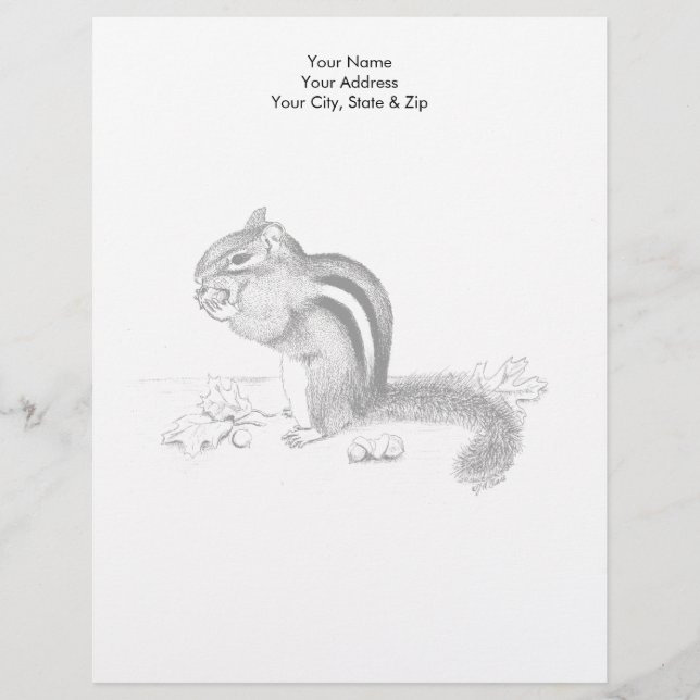 Chipmunk Letterhead (Front)