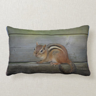 chipmunk lumbar pillow
