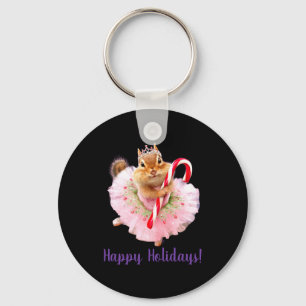 Chipmunk Plum Fairy  Keychain
