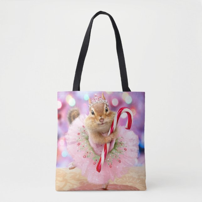 Chipmunk Plum Fairy Tote Bag (Front)