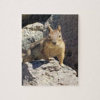 Chipmunk Stare Down Jigsaw Puzzle
