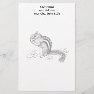 Chipmunk Stationery