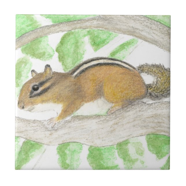 Chipmunk Tile (Front)