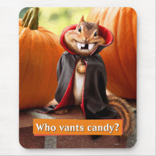 Chipmunk Vampire Mouse Pad