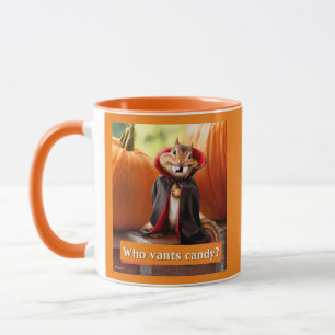 Chipmunk Vampire Mug