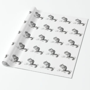 Chipmunk Wrapping Paper