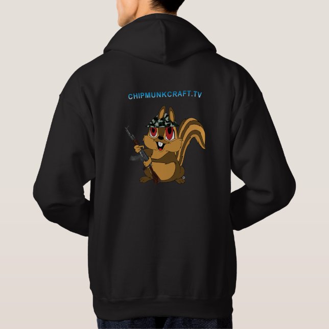 ChipmunkCraft Hooded Sweatshirt v2 (Back)