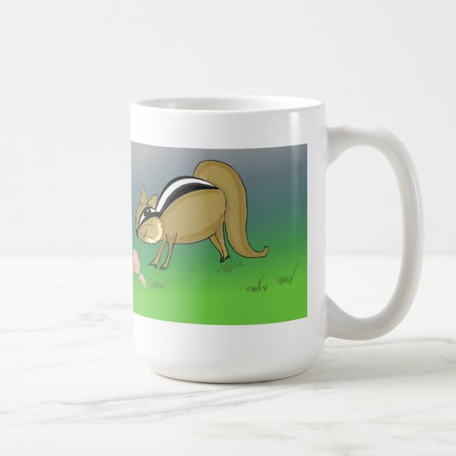 Chipmunks with Ice Cream Cones Coffee Mug (Right)
