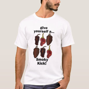 Chipotle Give Yourself a Smoky Kick Funny Chipotle T-Shirt