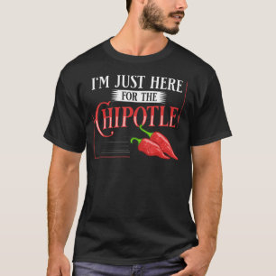 Chipotle Peppers Sauce Chili Salsa Powder Queso Fo T-Shirt