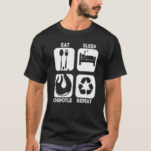 Chipotle Peppers Sauce Chili Salsa Powder Queso Fo T-Shirt