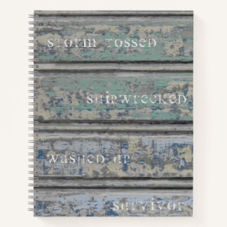 Chipped Paint Survivor Notebook