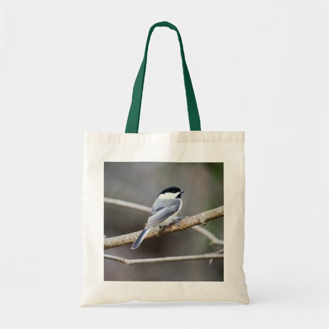 Chipper Chickadee Tote Bag (Front)
