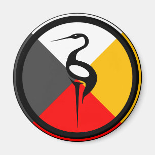 Chippewa Dodem Ajijaak Magnet