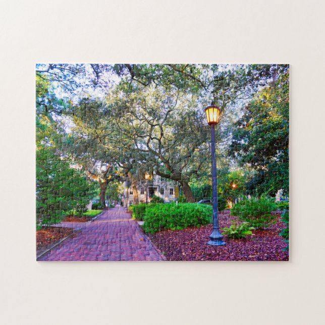 Chippewa Square Savannah Jigsaw Puzzle (Horizontal)