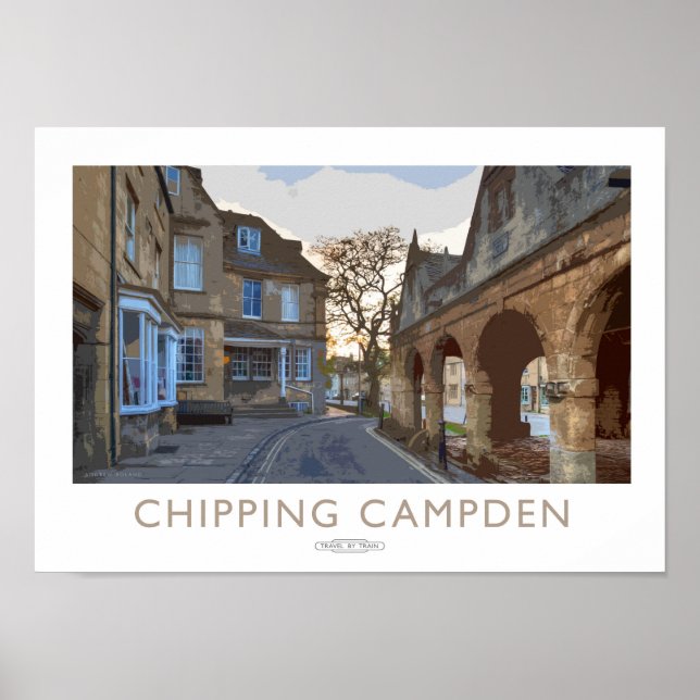 Chipping Campden Railway Poster (Front)