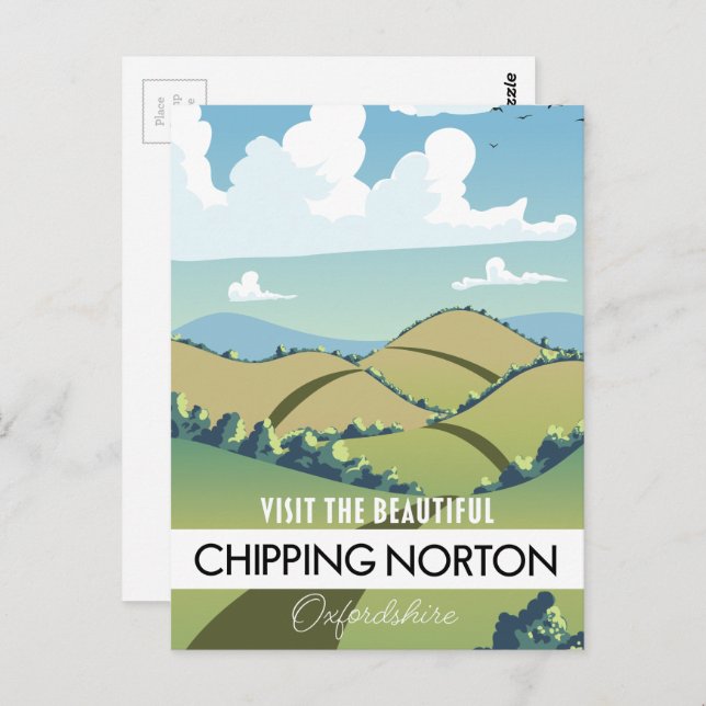 Chipping Norton Oxfordshire Postcard (Front/Back)