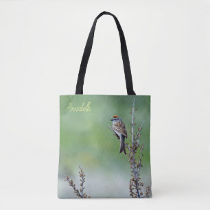 Chipping Sparrow Tote Bag