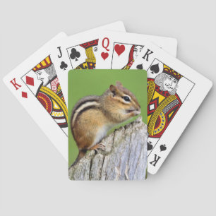 Chippy Chipmucnk Playing Cards