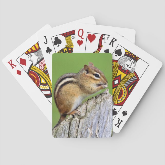 Chippy Chipmucnk Playing Cards (Back)