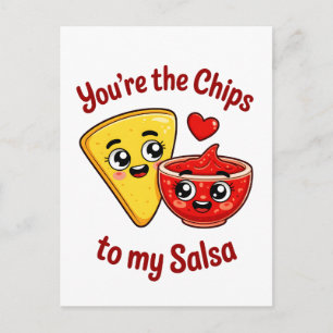 Chips and Salsa Postcard