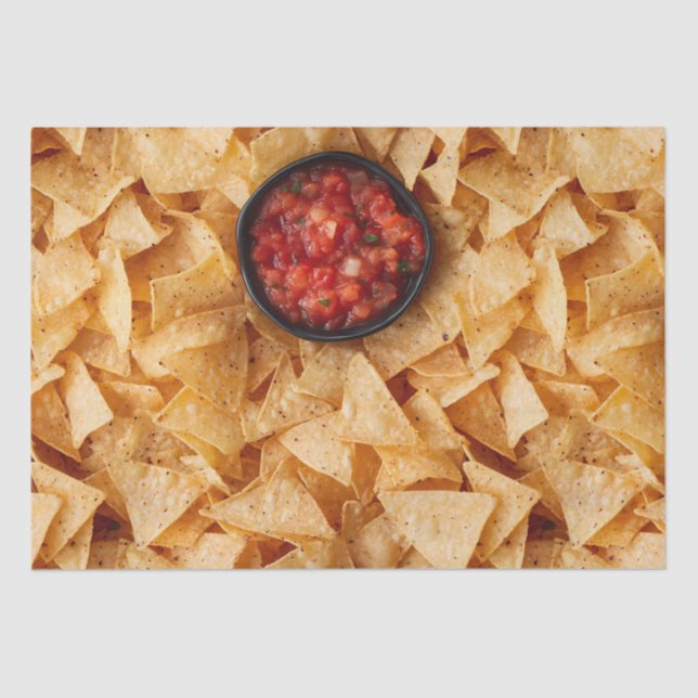 Chips and Salsa  Tissue Paper (Front)