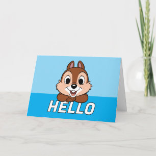 Chip's Cheerful Grin Card