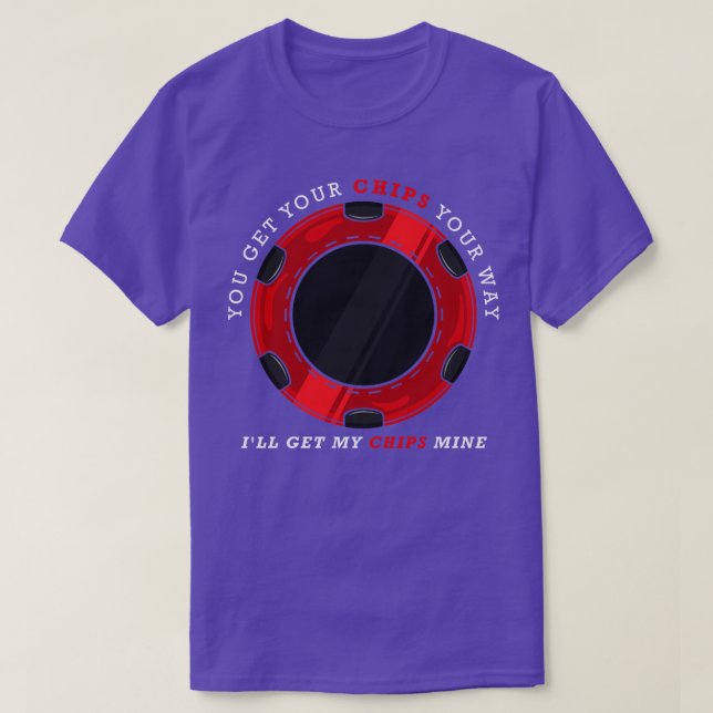 chips distribute T-Shirt (Design Front)