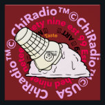 ChiRadioLLC ™ IceCream Poster<br><div class="desc">CHIRadio LLC iceCream LOGO merchandise
designed by djelove for ChiradioLLC and www.chiradio.com
and sales channels approved by us.
established in Chicago Il USA
all rights reserved
keyword #djelove and #chiradio online
streaming services
music films merch
since 1999
https://youtu.be/wf9bUf8zjMU</div>