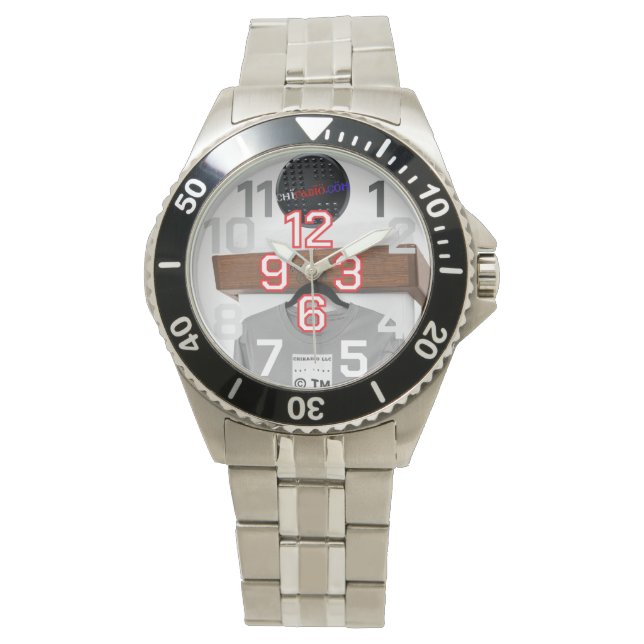 ChiRadioLLC™ Watch design by www.djelove.com (Front)